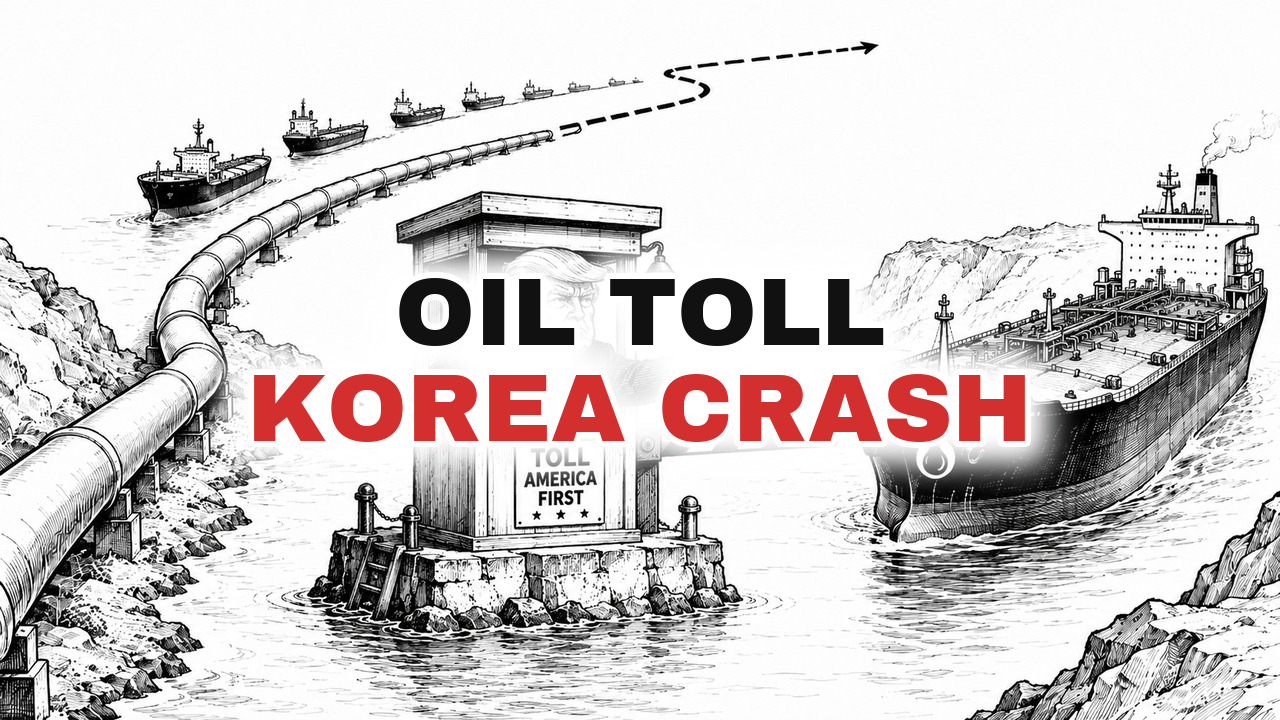 Cartoon cover, Korea (EWY): The Toll Booth After the Bypass Opens