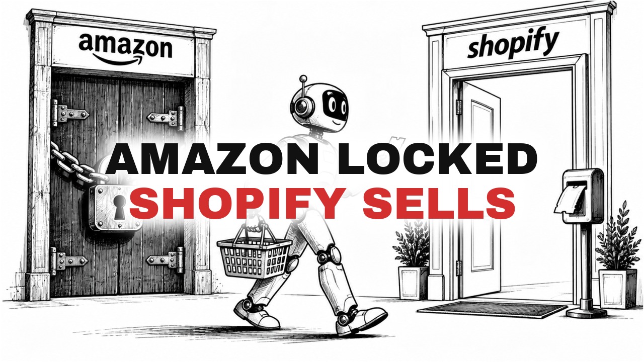 Cartoon cover, Shopify (SHOP): The Merchant That Let the Shopping Agents In