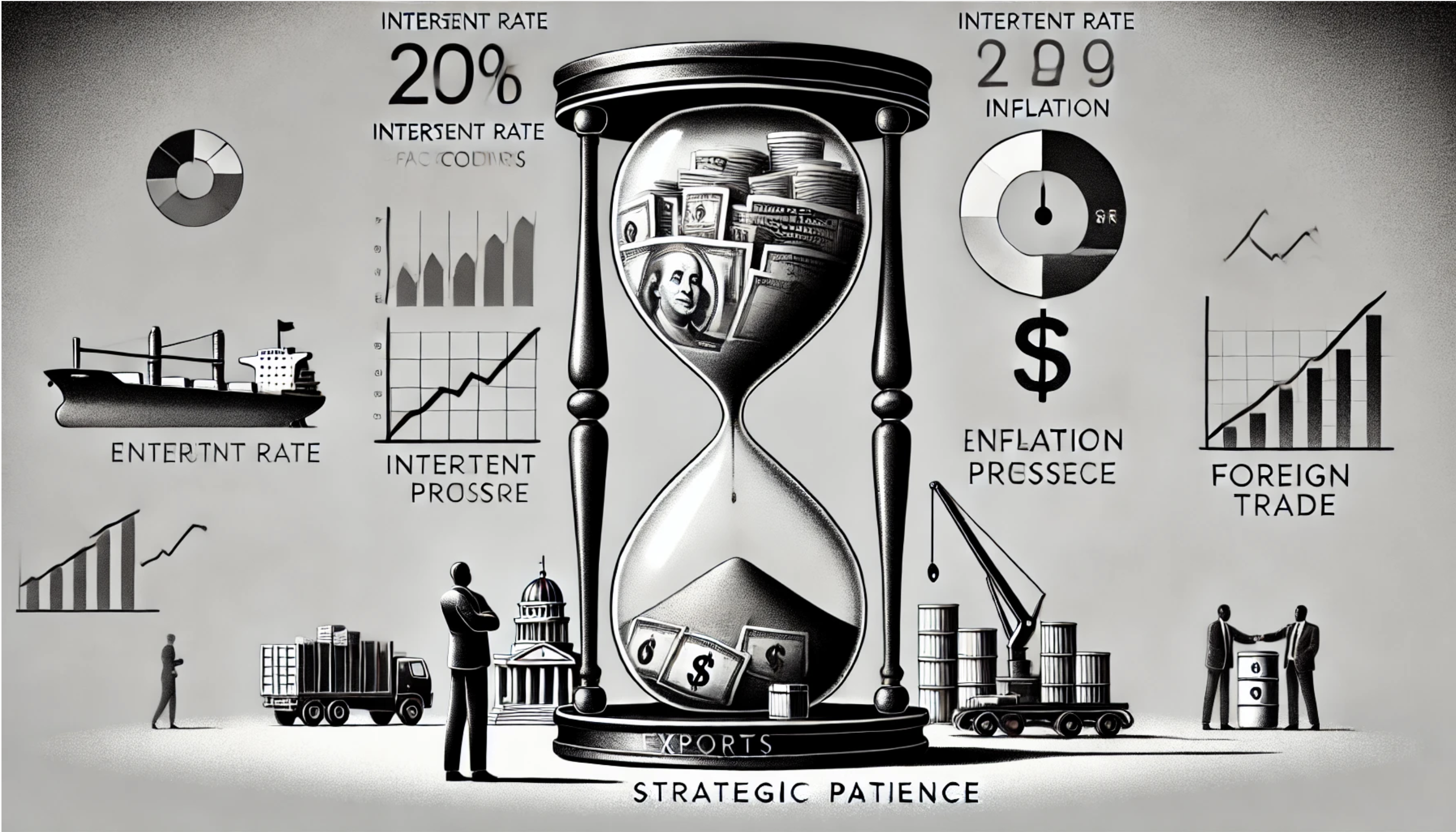 Cartoon cover, Volatility (UVXY): The Tariff Dial and the Inverted Curve
